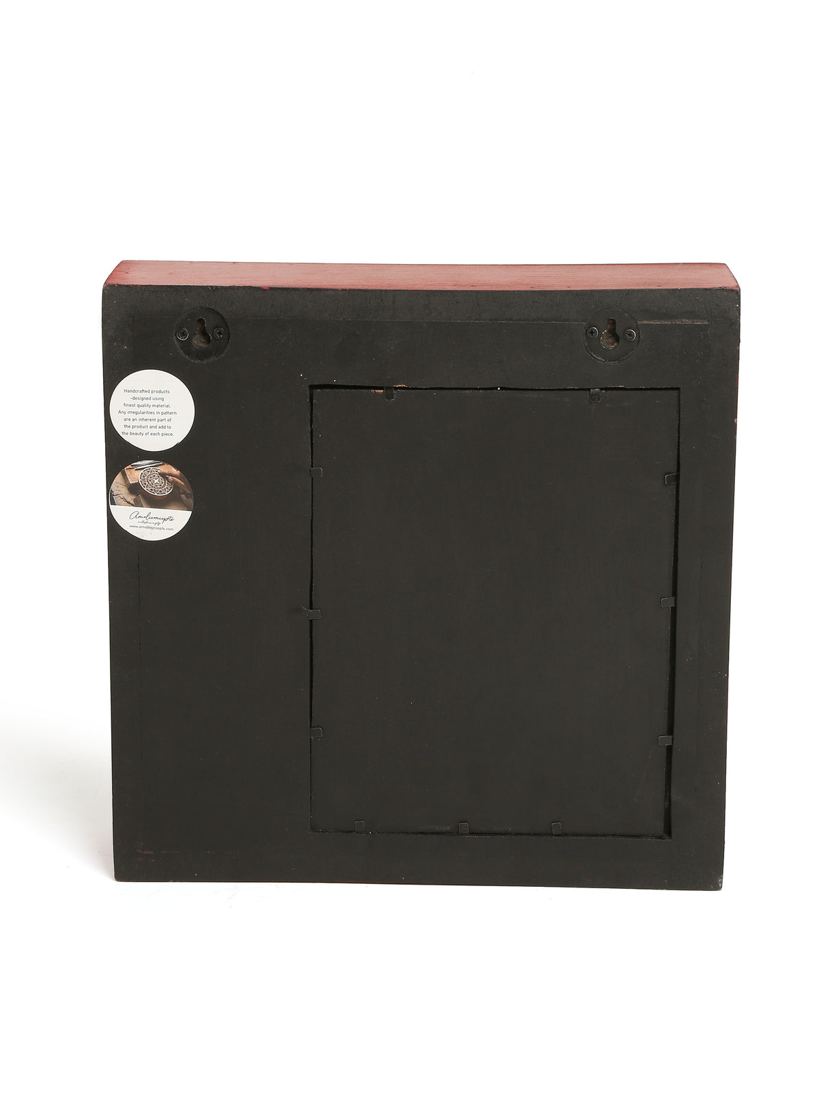 Mirror - Antique Red and Green