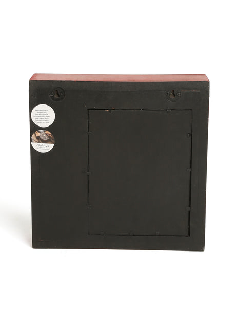 Mirror - Antique Red and Green