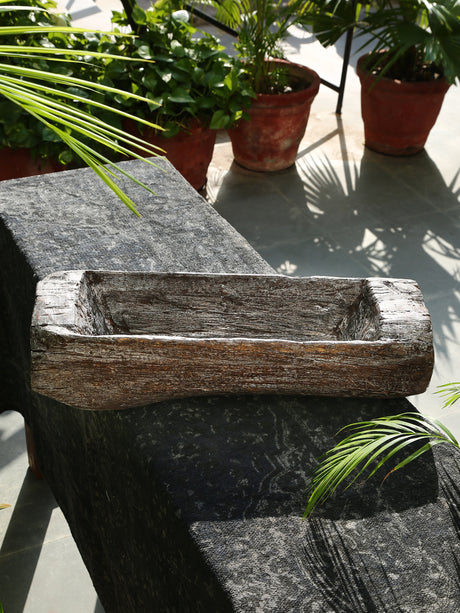 Planters assorted wooden rustic