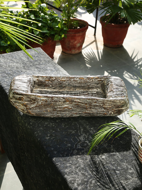 Planters assorted wooden rustic