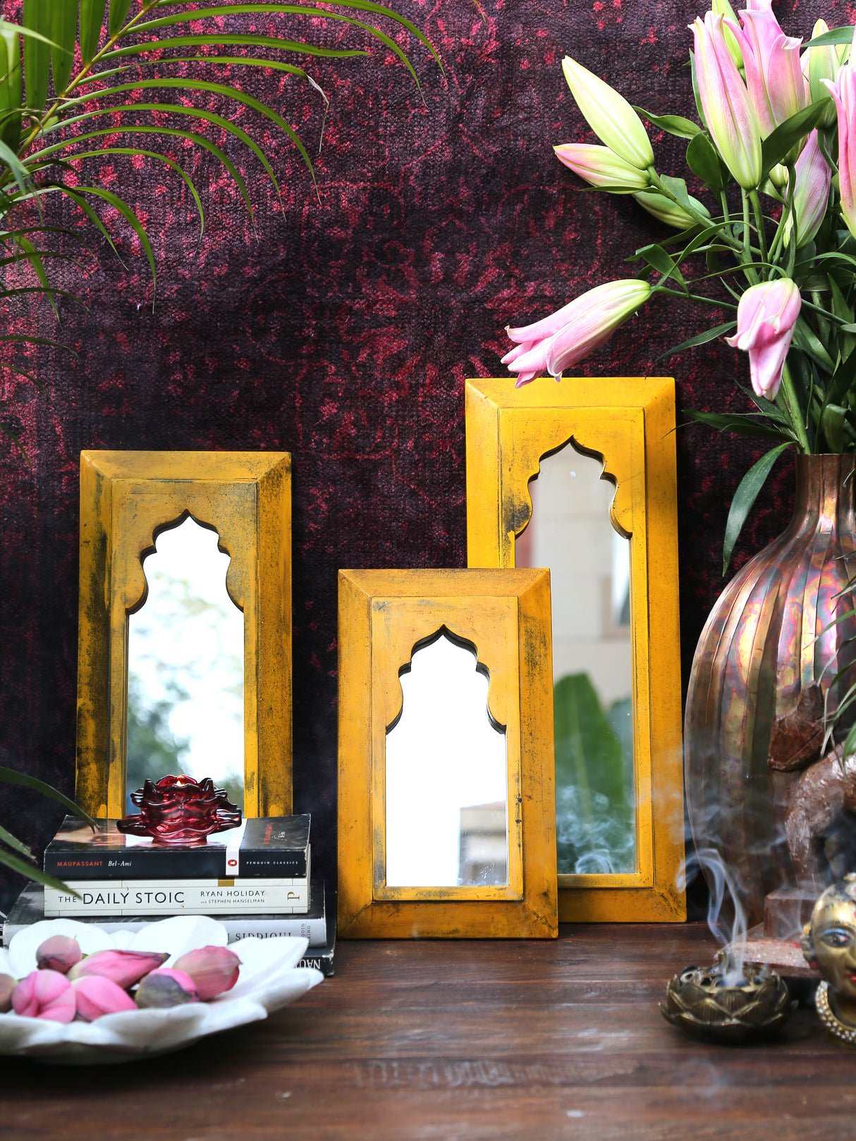 Mehrab Mirror Design Set of 3