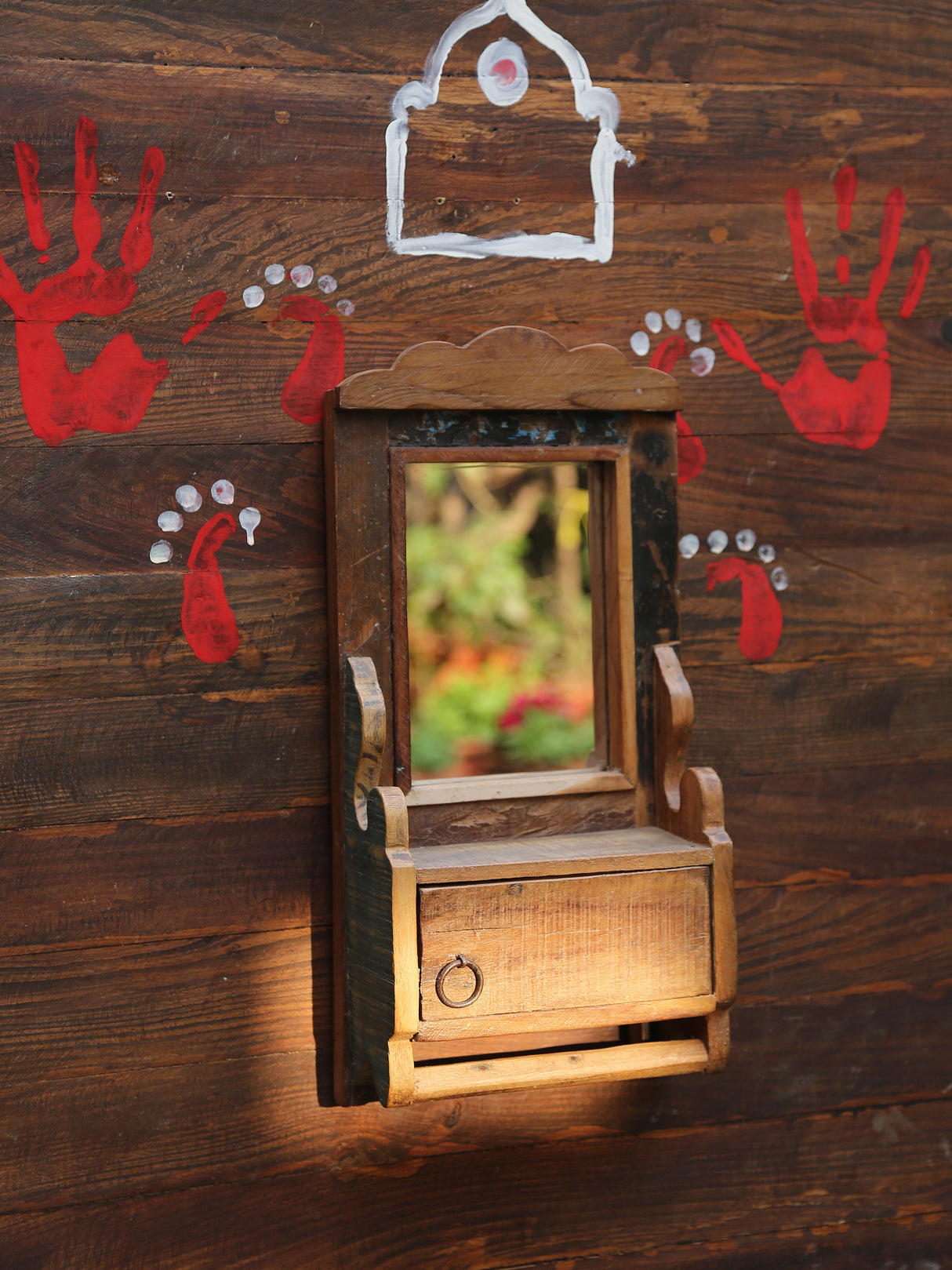 Mirror - Wooden Vanity