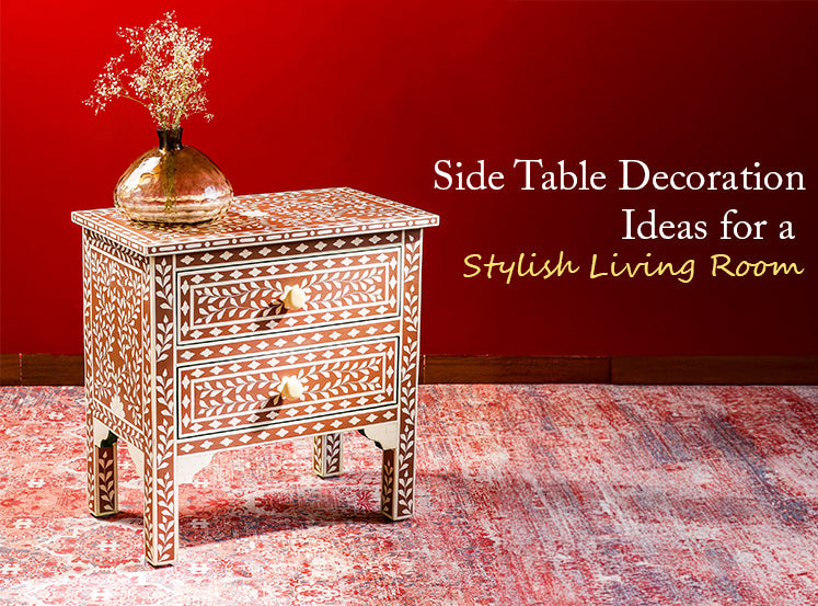 Side Table Decoration Ideas for a Stylish Living Room