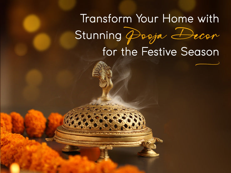 Transform Your Home with Stunning Pooja Decor for the Festive Season