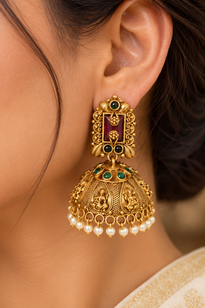 Lakshmi Vilakku Jhumka