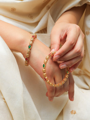 Kavya Multi Colour Stone Bangles