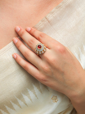 Akrati Regal Rlegance Mossanite Ring