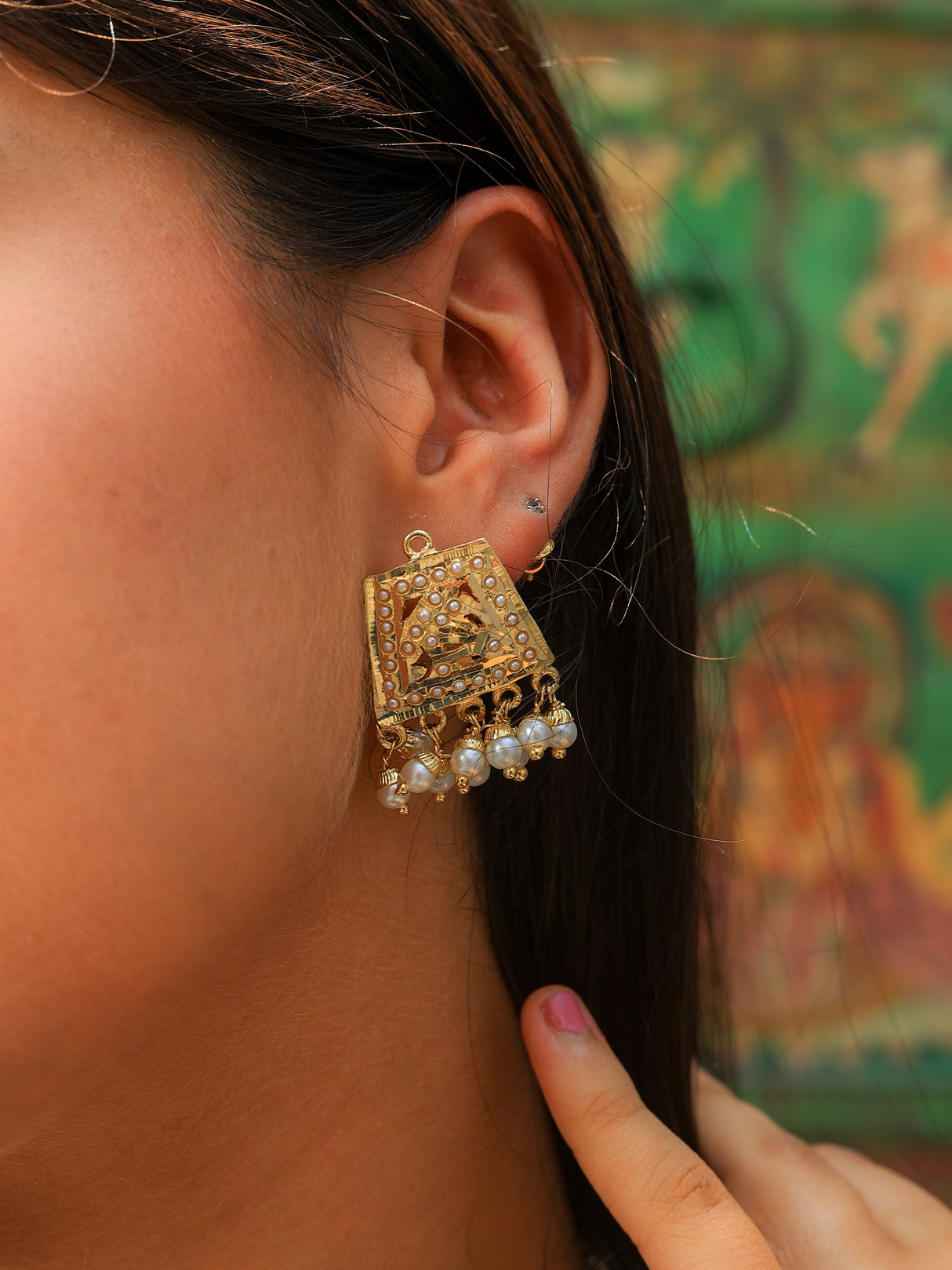 Nilofar jadau necklace set