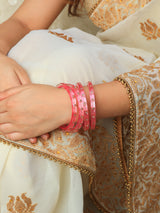 Soni Acrylic With Stone Bangles