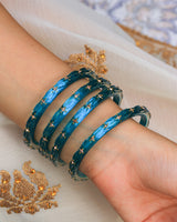 Soni Acrylic With Stone Bangles