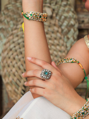 Falguni Moissanite Cocktail Ring