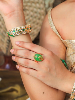 Lipika soft Radiance Monalisa Stone Ring