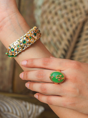Lipika soft Radiance Monalisa Stone Ring