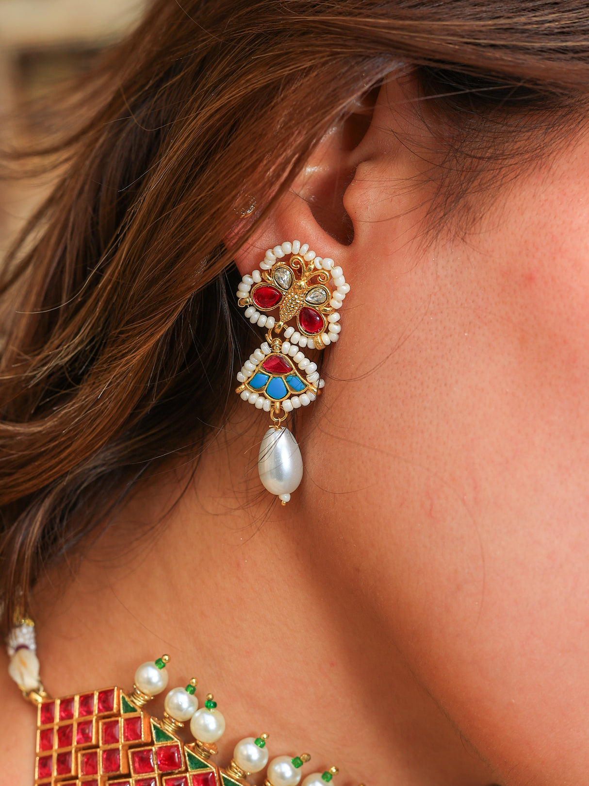 Titly butterfly cute earring