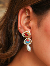 Gulnaar floral cute earring