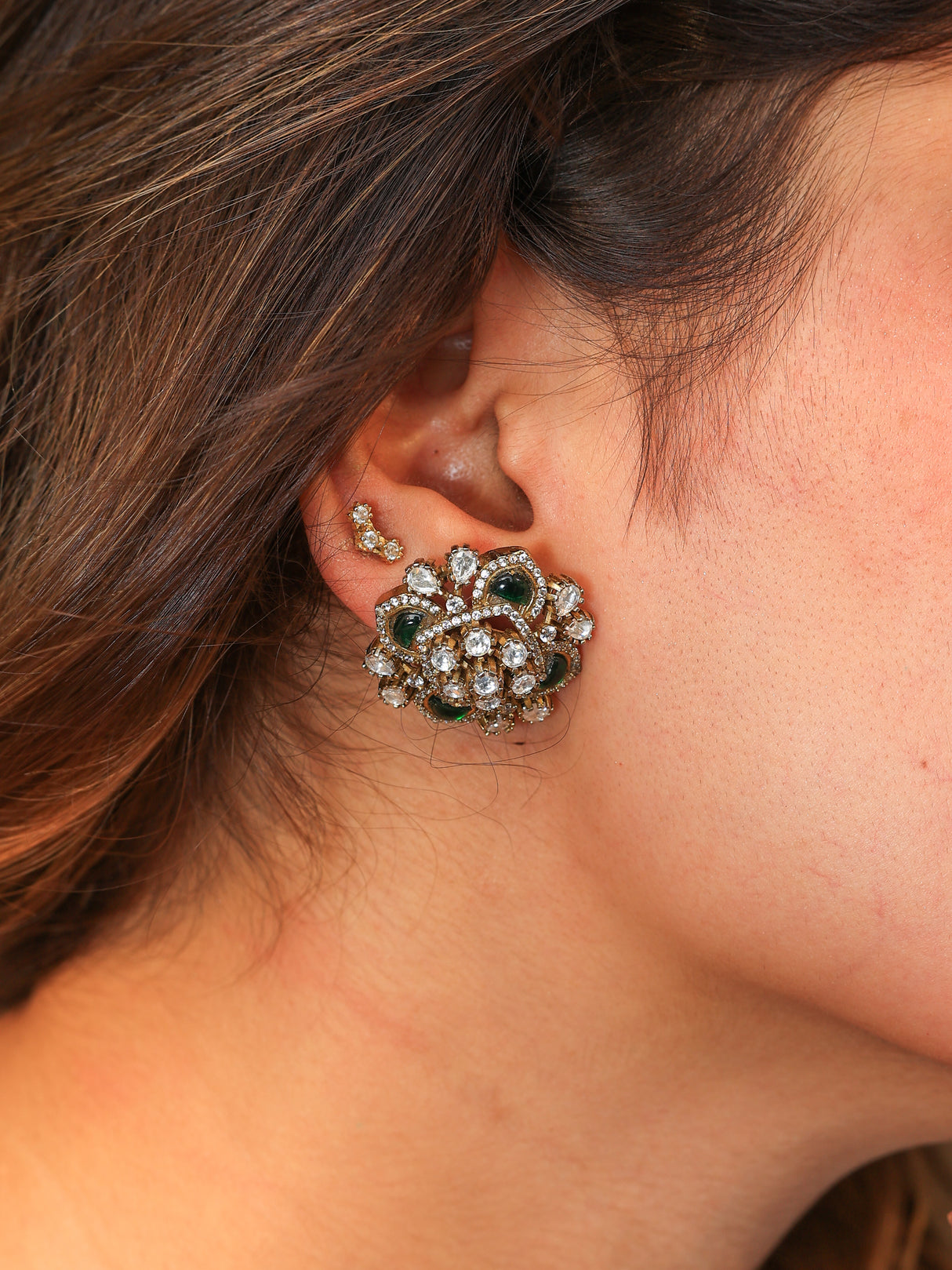 Tanya moissanite hasli set