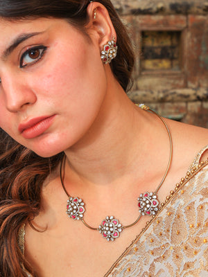 Tanya moissanite hasli set