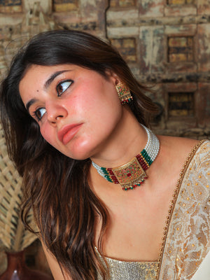 Latika Jadau necklace set