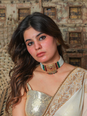 Latika Jadau necklace set