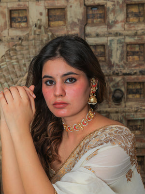 Nagma kundan choker set