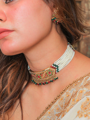 Simran Jadau necklace set