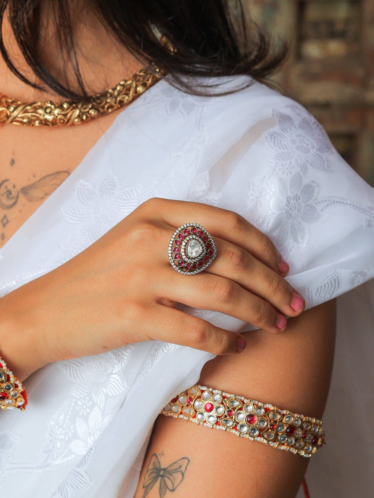 Malvika Adorable Charm Moissanite Ring