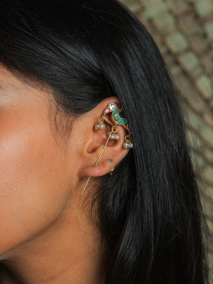 Kan-priya bird ear cuff