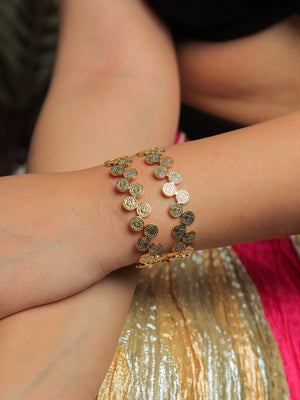 Glimmer Ginni style Bracelet set of 2