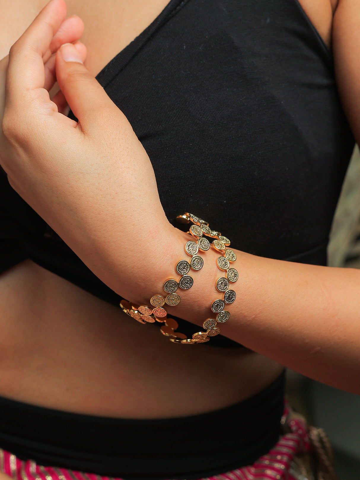 Glimmer Ginni style Bracelet set of 2