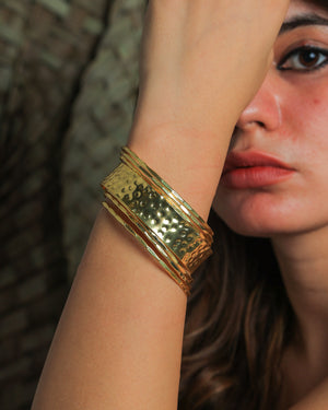Prisha Brass Plated Bangles