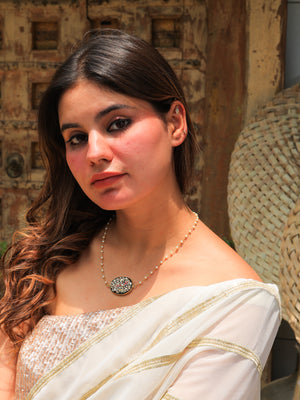 Kamna Enamel pendant necklace