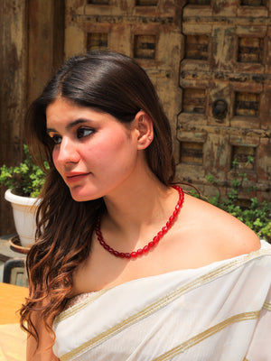 Iyla artificial beads necklace