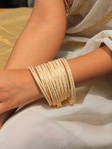 Charvi Bangles With Gliter