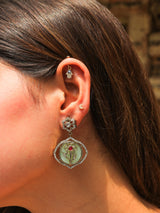 Umaid monalisa stone necklace set