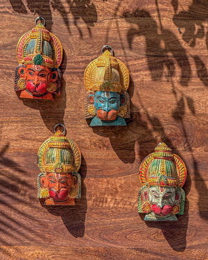Hanuman Mukha Wall Mask-Large