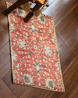 Kashan Chenille polyester rug