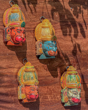 Hanuman Mukha Wall Mask-Large