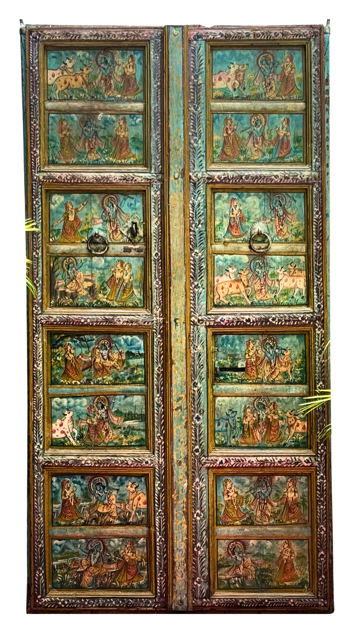 Hand painted wooden door (One of One)