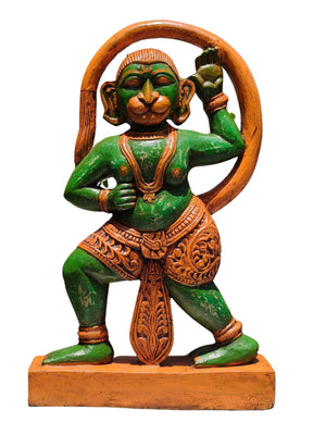 Mystic Hanuman Décor Sculpture
