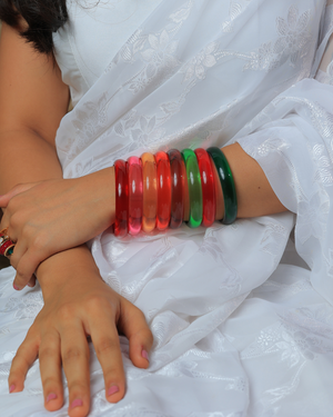 Chahat Acrylic Bangles