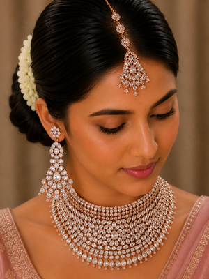 Maharani Royal Kundan Choker Set