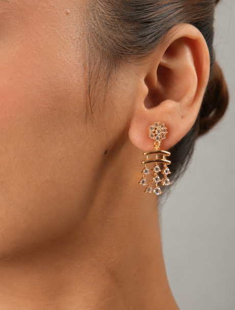 Aafreen Crystal Choker Set