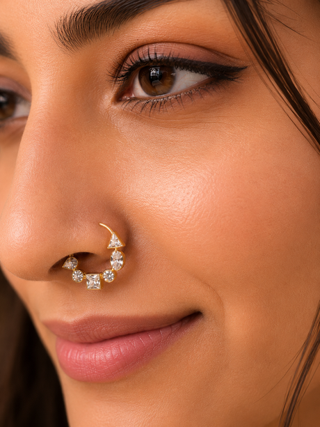 Geo Luxe Nose Ring