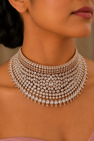 Maharani Royal Kundan Choker Set