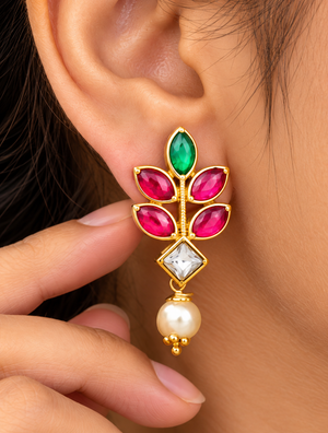 Rajsi Kamal Earrings