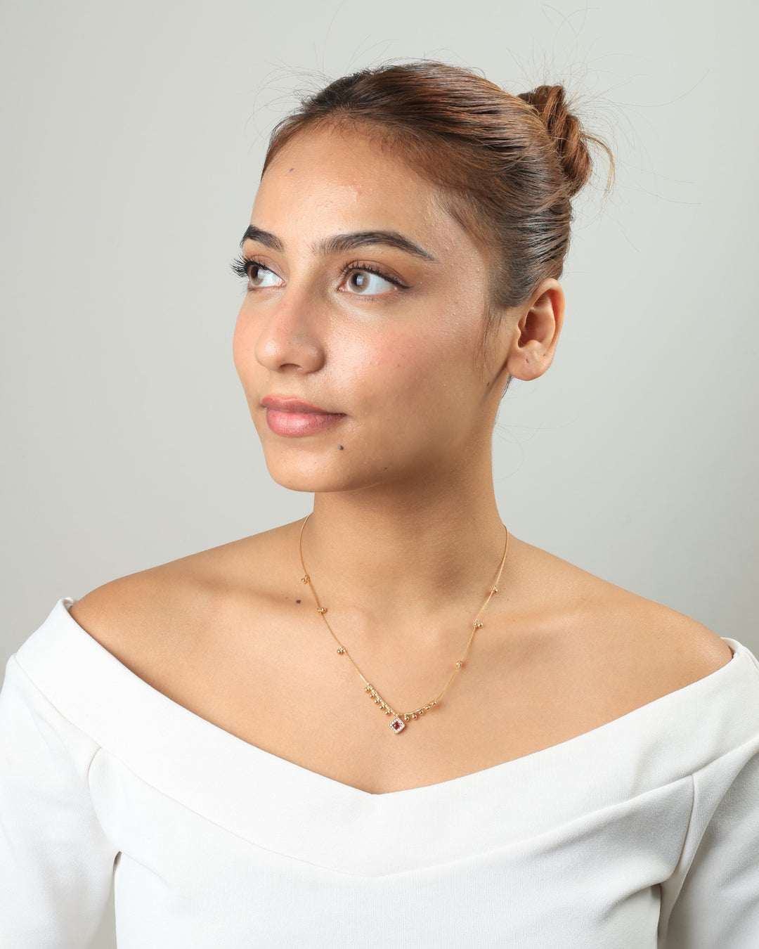 Afsaneh Ruby Pendant Necklace
