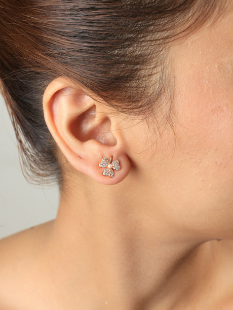 Myra Spark Zircon Stud Earrings