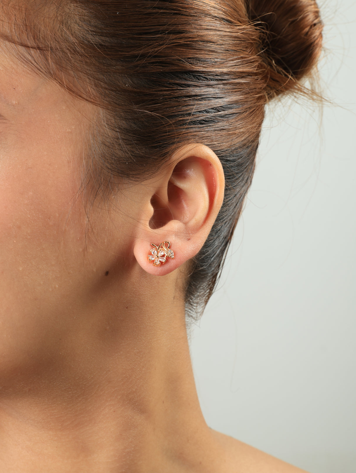 Charuta Zircon Stud Earrings