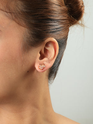 Charuta Zircon Stud Earrings