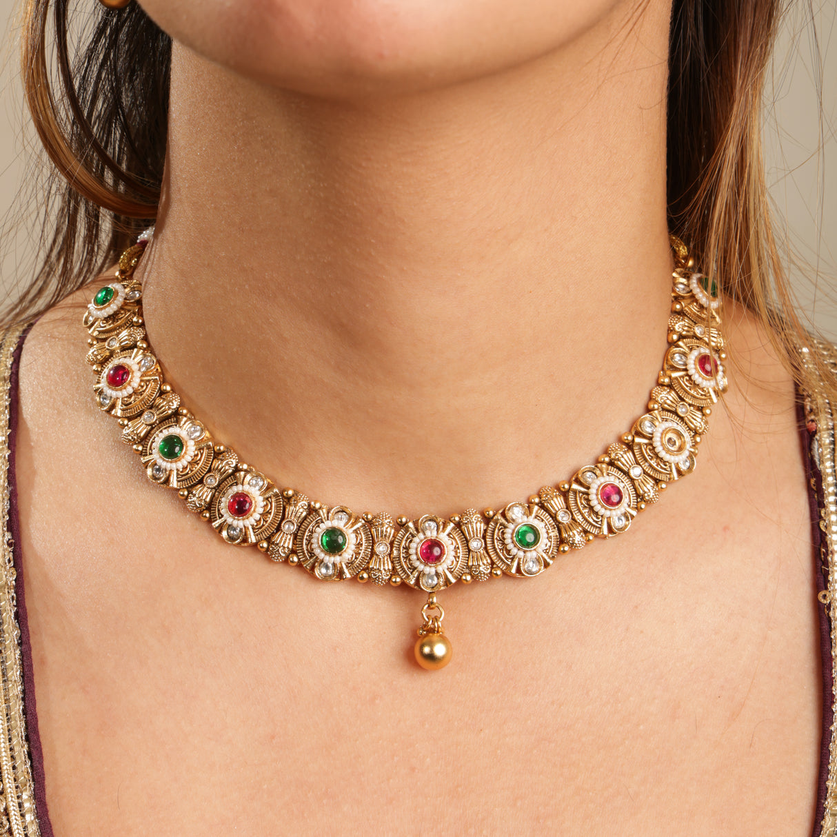 Phalguni Rajwada choker set